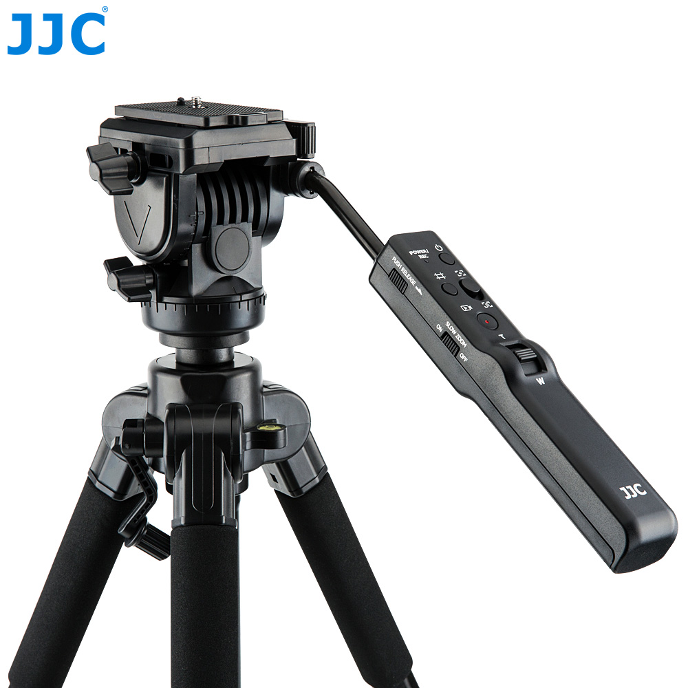 JJC ビデオカメラ三脚 リモートコントロール三脚 ソニー VCT-VPR1 用