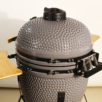 Kamado en céramique de 22 pouces pour fumoir/grill au charbon de bois, avec plaque de cuisson en fonte à hauteur réglable et dispositifs de sécurité, pour barbecue - Vente en gros