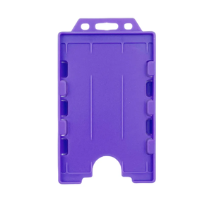 Porte-<span class=keywords><strong>badge</strong></span> vertical <span class=keywords><strong>rigide</strong></span> double face Bestom, multicolores, en plastique <span class=keywords><strong>rigide</strong></span>, pour 2 cartes, durable, pour usage quotidien des employés de bureau - Product Image 2