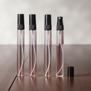 Piccole Bottiglie di Vetro Vuote per Profumo 2ml 3ml 5ml 10ml Ricaricabili con Atomizzatore Spray per Trucco e Fragranze - Product Image 4