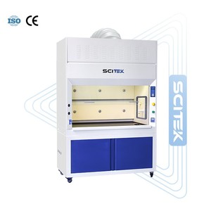 Gabinete de Flujo Laminar Vertical SCITEK, Superficie de Trabajo de 750 mm de Altura, Filtro HEPA, Puerta Corredera Frontal, Lámpara UV con Bloqueo, Acero Inoxidable - Product Image 5