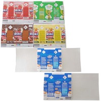 Emballage en carton aseptique personnalisé de matériau d'emballage stérile à base de brique pour jus de lait lait