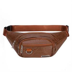 Muestra Gratuita Riñonera de Cuero Sintético con Logotipo Retro de un Solo Color para Celular, Diseño Moderno para Adolescentes - Product Image 4