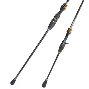 Canne à <span class=keywords><strong>pêche</strong></span> de voyage en carbone Alpha 1.72-1.85M 24T, 1.5 brins, plug-in M/MH, <span class=keywords><strong>pour</strong></span> jigging et <span class=keywords><strong>pêche</strong></span> au calmar - Product Image 2