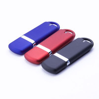 OEM logotipo personalizado impreso rectángulo USB 2,0 memoria Flash Drive 4GB-128GB capacidad estilo plástico pluma/regalo 32GB memoria incorporada-Nuevo