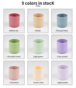 High Grade Washable Silicone Water Cup Reusable Kids Drinking Eco Friendly Non Slip BPA Free <b>Microwave</b> Safe Unbreakable Training - Product Image 6