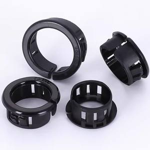 ปลั๊กมีรูสำหรับคลายความตึงบุชชิ่งไนล่อนสีดำ PA66 - Product Image 2