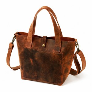 Personalized Full Grain <b>Leather</b> Tote <b>Bag</b> Monogram <b>Work</b> Shoulder <b>Bag</b> Tan Brown Large Office Handbag for <b>Women</b> Custom Gift - Product Image 4