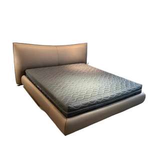 Cama King Size Tapizada de Estilo Italiano Minimalista con Almacenamiento para Recámara Principal, Diseño Moderno y Lujoso - Product Image 5