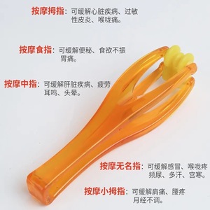 Finger Massager A1611 Plastic Portable Roller <b>Massage</b> Clip For Hand Relief Home Use - Product Image 4