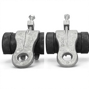 Pince de suspension pour câble de type XJG, corps en alliage d'aluminium avec isolation en caoutchouc - Product Image 5