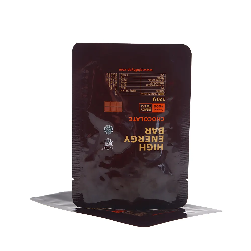Ingrosso nuovo sacchetto di tenuta in alluminio termosaldata a tre lati per alimenti sterile ad alta temperatura sigillo sottovuoto sacchetto di imballaggio