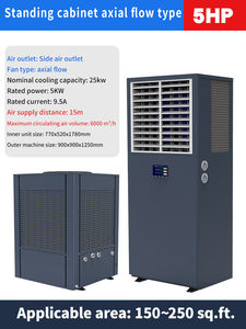 <span class=keywords><strong>Aire</strong></span> <span class=keywords><strong>acondicionado</strong></span> industrial portátil de flujo axial de gabinete vertical de nueva condición 5hp para almacén de taller de fábrica - Product Image 2