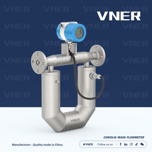 Sensor de Fluxo de Massa <span class=keywords><strong>Coriolis</strong></span> Personalizável da Série VNER KSMF, Flange em Aço Inoxidável SS304, Precisão de +/-0,2% para Líquidos/Gases Liquefaídos - Product Image 3