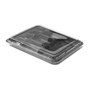 Lonchera Bento Box PP de 6 compartimentos NO 2 con lámina de espuma de alta expansión Ecotainer, alternativa a la lonchera de espuma PS. - Product Image 4