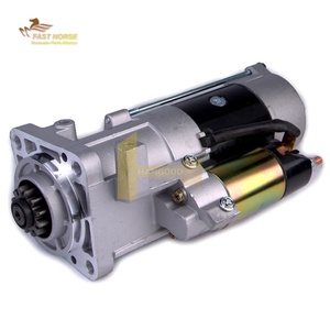 มอเตอร์สตาร์ทเครื่องยนต์ D6D D6E D7D D7E สำหรับ Volvo Caterpillar EC210 EC240 EC290 M009762671 20880693 มอเตอร์สตาร์ท - Product Image 1