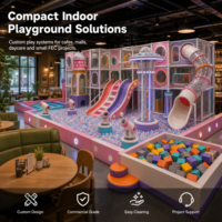 Equipo de Juegos Interior FEC, Castillo de Hadas, Pantalla Interactiva, Tobogán de Olas, Túnel para Gatear, ASTM EN1176, Proyecto para Hoteles y Clubs