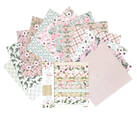 GF Craft DIY Scrapbooking Kertas Akun Membuat Kartu Latar Belakang Kertas Scrapbook Pola Satu Sisi 6 Inci Kertas