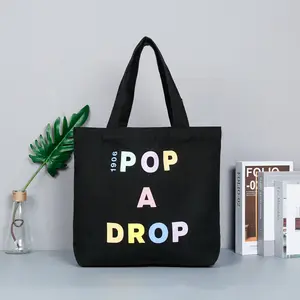Très lourd, grand sac fourre-tout en toile de coton personnalisé, fourre-tout personnalisé pour les courses et les courses, article personnalisé - Product Image 1