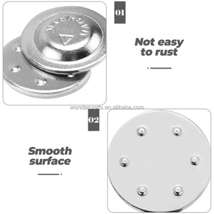 ODM OEM Thiết Kế Tùy Chỉnh Giá Rẻ Kim Loại Từ Tên ID Huy Hiệu Fastener Nút Chủ Sở Hữu Nam Châm Vòng Pin Tag Huy Hiệu - Product Image 3