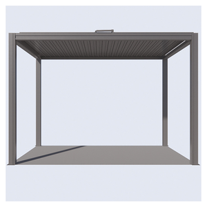 ADVANCE <span class=keywords><strong>3X3</strong></span> 3X4 4X4 6X4m Cubierta <span class=keywords><strong>de</strong></span> pérgola bioclimática <span class=keywords><strong>de</strong></span> aluminio impermeable para exteriores Pérgola con persianas <span class=keywords><strong>de</strong></span> aluminio - Product Image 5