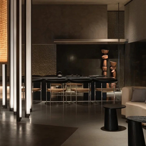 Sang trọng hiện đại linh hoạt đá mềm gạch tường sứ Bảng điều chỉnh thanh lịch café Studio uốn cong Ridge đá sửa đổi đất sét thiết kế - Product Image 6