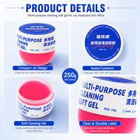Gel nettoyant automobile Glodway de haute qualité, pâte nettoyante pour les aérations de voiture, les ordinateurs et les appareils électroniques, éliminateur de poussière
