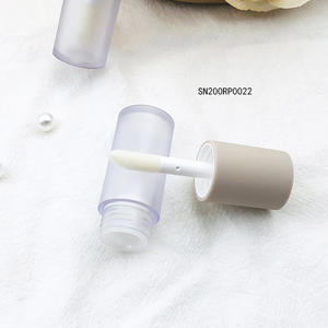 Роскошный большой размер круглая утолщенная трубка для блеска для губ с большой кистью пустые косметические пластиковые трубки для блеска для губ для туши - Product Image 6