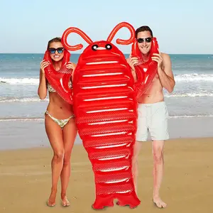 Lobster cama grande motorizada ao ar livre, água flutuante