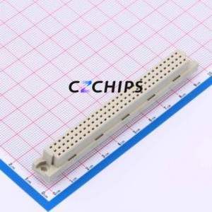 HC-CZ254-3-32-Z-11.5-G0-F DIN41612 Connector Through hole Component (THT),P=2.54mm Connector - Product Image 1