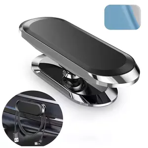 Tùy Chỉnh Hợp Kim Siêu Mạnh Mẽ 8 Pcs Magnetic 360 Xoay Xe Người Giữ Điện Thoại Cho Iphone 15 Pro Max Nam Châm GPS Hỗ Trợ Xe Núi