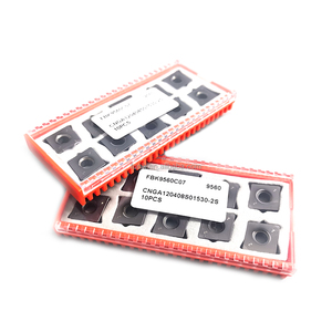 Funik CNGA 1204 CBN Chèn Tiện <span class=keywords><strong>CNC</strong></span> Chất Lượng Cao Để Gia Công Kim Loại - Product Image 3