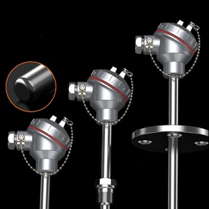 MTS200:Industrial 304SS,316SS,310SS,GH3039,Inconel Alloy 600 Thermocouple/<strong>PT100</strong> Temperature Sensor Probe with Various Size Probe - Product Image 4