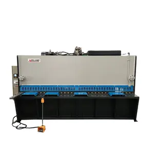 6 X 3200mm ESTUN E21S CNC Hydraulic Guillotine Shearing Machine For Sheet Metal Steel Plate Cutting
