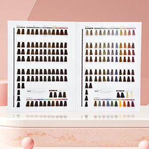 Pandla Handy Book-Shape Hair Dye Color Swatch Chart Movable Level Finder OEM/ODM DIY Movable Hot Sale para Hair Color Cream - Product Image 1
