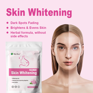 C101 Natural Herbal <b>Tea</b> 14 Pyramid Teabags Whitening Brightly white skin Dahurica Coix Seed Licorice Hibiscus Rose Lemon <b>Peach</b> - Product Image 6