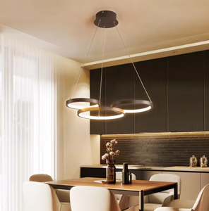 Zeal Lighting restaurante francés leche blanco E27 cristal estriado colgante luz champán Edison bombilla araña - Product Image 2