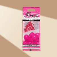 Diffuseur de parfum pour voiture en papier de coton de forme personnalisée, avec parfum longue durée, aromathérapie et décoration