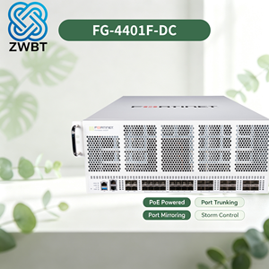 Pare-feu de sécurité Fortinet <span class=keywords><strong>FG</strong></span>-<span class=keywords><strong>4400F</strong></span>-DC - Débit de 750 Mpps - 210 millions de sessions simultanées - En stock - Product Image 1