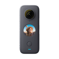 Caméra d'action Insta360 One X2 360°, 4K panoramique, diffusion en direct, édition IA, WiFi, commande vocale, étanche