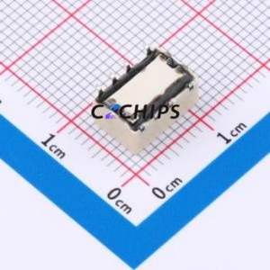 G6K-2F-Y DC5 Signal Relay SMD,6.5x10mm Relay 5V 2 Changeover: 2C (DPDT-Changeover)::: 60V-DC/125V-AC Silver + Gold Plated - Product Image 2