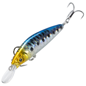 Leurre Minnow Coulant Magnétique 50mm 2.5g pour lancer longue distance, Jerkbait pour la pêche à la Truite, au Bar et à la Perche en ruisseau, rivière et lac - Product Image 6