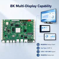 Motherboard Rockchip RK3588 Edge AI 8GB DDR Android 12 6 TOPS NPU Layar 8K  Embedded SBC Digital Signage Kontrol Industri
