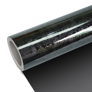 Vinilo Adhesivo Rojo de Fibra de Carbono PET Directo de Fábrica, Resistente a los Rayos UV y a la Decoloración, Vinilo Satinado para Decoración de Automóviles - Product Image 1