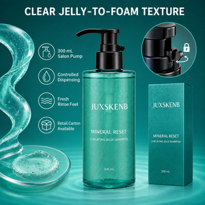 Shampooing <span class=keywords><strong>Gelée</strong></span> Végétalien Désincrustant et Réparateur Minéral, Soin Anti-Calcaire, Fabricant OEM, Marque Privée Salon - Product Image 6