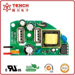 Prodotto USB 5V 2.1A, con due connettori USB, utilizzato per l'alimentazione di telefoni cellulari a scheda nuda, switch power USB design - Product Image 5