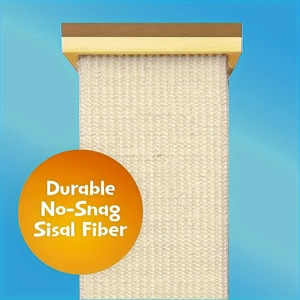 High Quality Wholesale Sisal <strong>Cat</strong> <strong>Climbing</strong> <strong>Frame</strong> Integrated Vertical <strong>Cat</strong> Scratching Column Pole Wear-Resistant Non-Shedding - Product Image 4