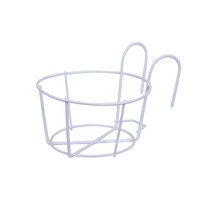 Support de suspension rond en fer pour pot de fleurs, support de pot de plante d'extérieur, support de suspension pour bonsaï de jardin
