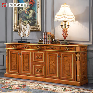 Armoires de rangement classiques en bois, mobilier de bureau, armoire à dossiers pour le thé, mobilier de rangement de bureau - Product Image 1