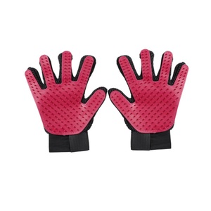 Gants de toilettage pour animaux Sen Ye, en silicone, pour le massage des chats et des chiens, élimination des poils, nettoyage et bain. - Product Image 1